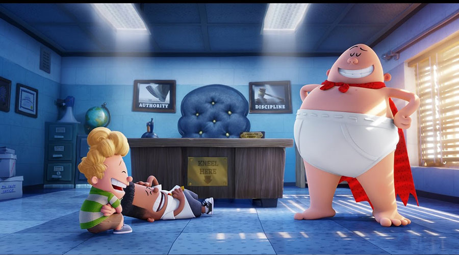 tráiler de Captain Underpants